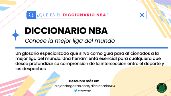 ¡Ya está publicado el Diccionario NBA!